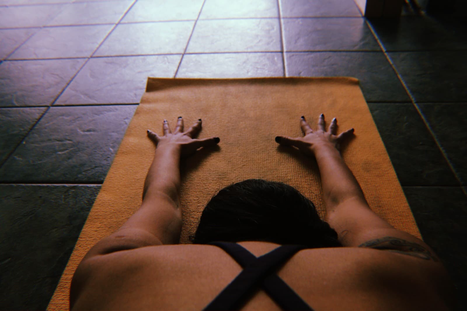 Práctica de yoga